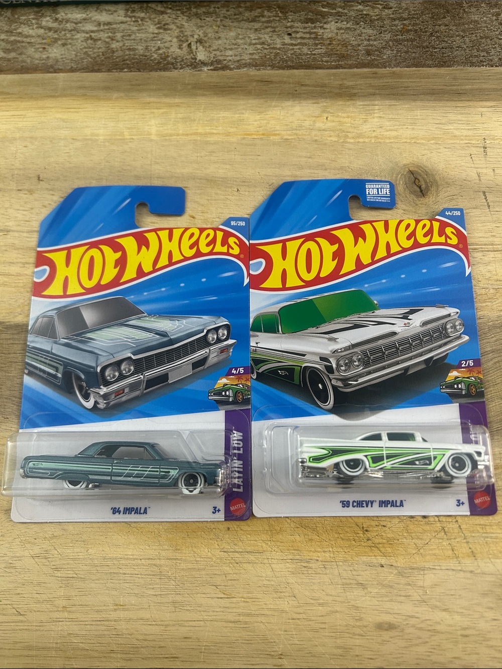 🔥Hot Wheels '64 Impala & '59 Chevy Impala Twin Pack